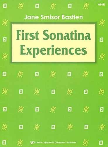WP435 – First Sonatina – Sheet music, by Jane Smisor Bastien – Acceptable n