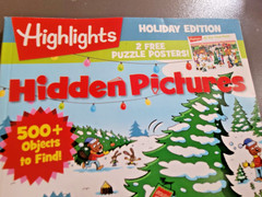 Highlights Hidden Pictures -Holiday Edition – 500+ Hidden Objects- Bonus Posters