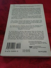 The Shipping News: E. Annie Proulx-1994 Pb Edition Novel/Fiction & Literature