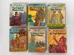 Moby Books Illustrated Classic Editions Mini Paperback Books Lot of 22
