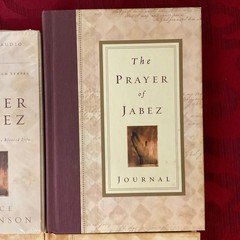 PRAYER OF JABEZ BOOK LOT}CASSETTE+JOURNAL+BIBLE STUDY+DEVOTIONAL*BRUCE WILKINSON