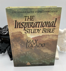 Max Lucado Lot of 9 Books 1 Signed Moslty Vintage Study Bible Christian Theology