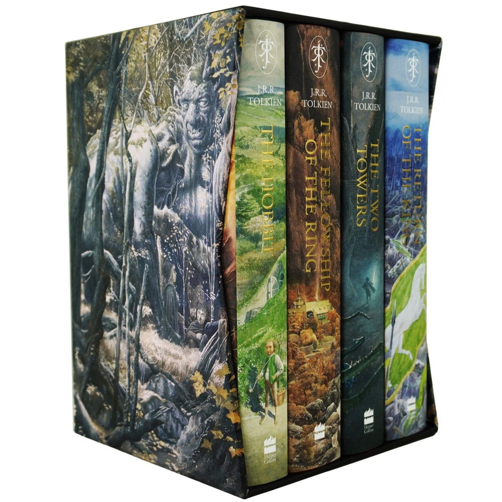 The Hobbit & The Lord of the Rings by J. R. R. Tolkien Illustrated Box Set – HB