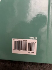 HMH Into Literature Florida Grade 8 Hardcover VG