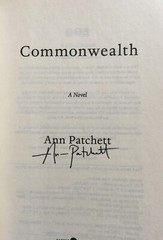 Commonwealth: A Novel by Ann Patchett – SIGNED!! (2017, Trade Paperback)