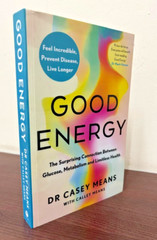 Good Energy by Dr. Casey Means NEW Paperback……..