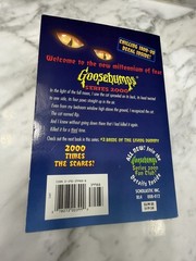 w/ DECAL INSERT 1st Print #1 Cry of the Cat Goosebumps Series 2000 Book RL Stine