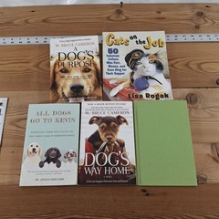 5 Book Lot 4 Dogs And A Cat
