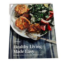 Thrive Market Healthy Living Made Easy Cookbook 60+ Cooking Eating Recipes NEW