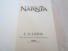 The Chronicles of Narnia Deluxe Edition: 7 in 1 HCDJ Sprayed Edges First Edition