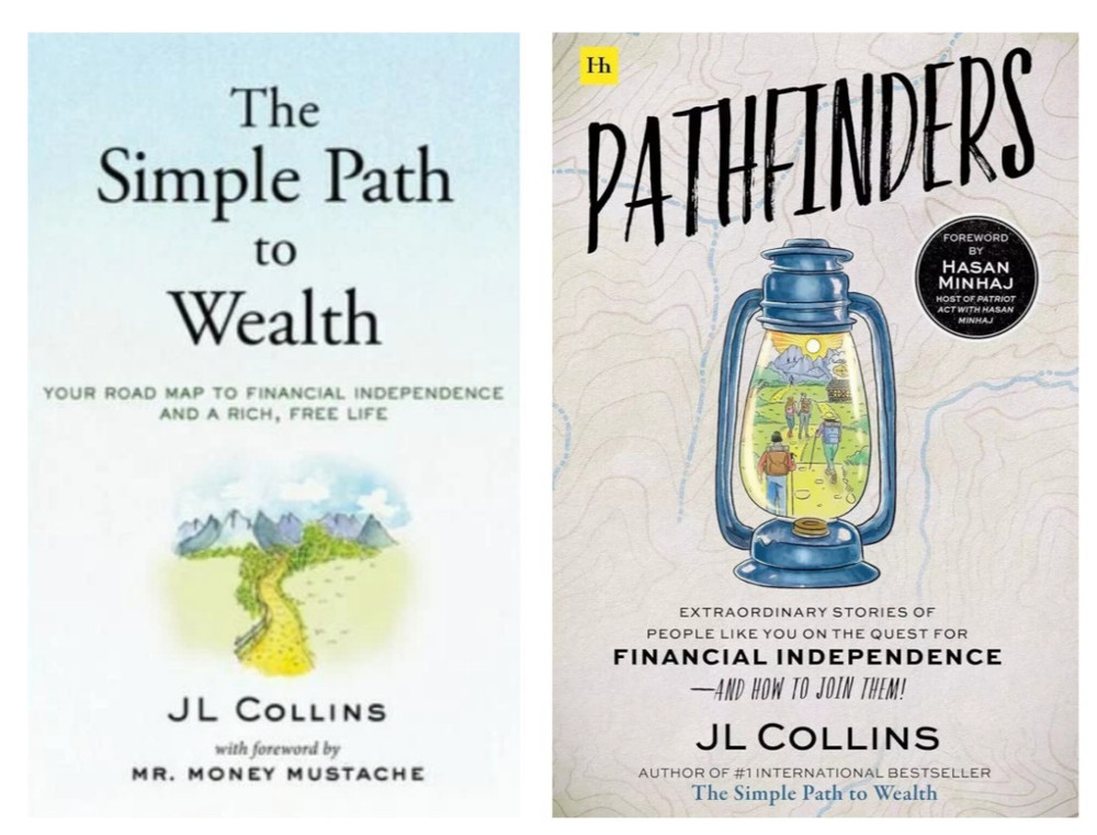 The Simple Path to Wealth and Pathfinders by JL Collins 2 book set Fast Shipping