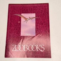 Prehistoric ZOOBOOKS 1989 First Edition Family Guide Case Book Set 1-10 Poster