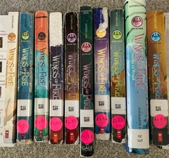 Wings of Fire by Sutherland: Books 1 thru 10 in Order – Ex-Library – Read Info