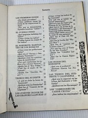 Indios de Norteamerica Vintage Book Espanol 1972 Hardcover