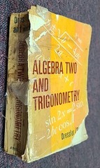 Algebra Two and Trigonometry Dressler Rich Amsco 1972