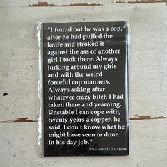 Simon Morris Creepshots Amphetamine Sulphate Press rare chapbook