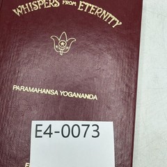 Paramahansa Yogananda Whispers from Eternity Leatherbound Hardcover 1st Version