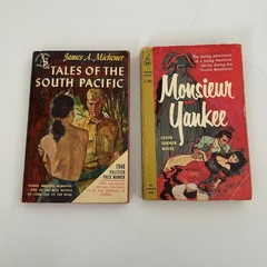 Vtg Pulp Paperback Lot of 8 Mid Century War Adventure Historical Drama 1950s-60s