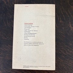 The Home Canning and Preserving Book Ann Seranne 1975 Barnes & Noble $0 Shipping
