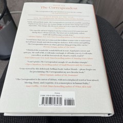The Correspondent: A Novel by Virginia Evans (0593798430) Hardcover