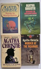 LOT 48 Agatha Christie Paperback Books Hercule Poirot Mystery PB VINTAGE