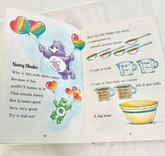Vintage The Care Bears Party Cookbook By Jane O’Connor Random House Publications