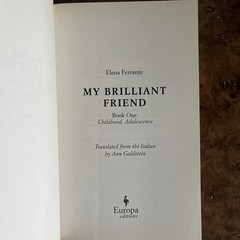 Elena Ferrante Neapolitan Novels—Complete Set, 4 Books—Europa Editions
