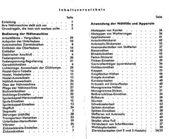 PFAFF 362-261 Automatic Sewing Machine Instruction Manual IN GERMAN – WIRE BOUND