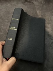 septuagint with apocrypha greek and english Brenton Leather LXX