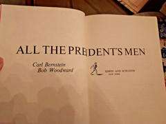 All the President’s Men Carl Bernstein & Bob Woodward (1974) 1st Printing HC DJ