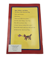 Red White Blue American Flag Kids Book Scholastic Patriotic History
