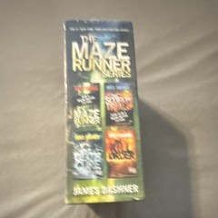 James Dashner Maze Runner Series Box Set: Maze Runner, Scorch Trials, Death Cure