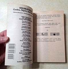 Ghostwriter Doubletalk Activity Book UNUSED PBS Paperback TV Show 1990s Vintage