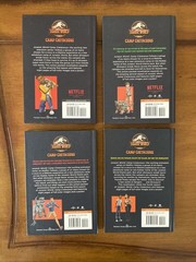 Lot of 6 Jurassic World – Camp Cretaceous Deluxe Junior Novelization 1-4 HC + 2
