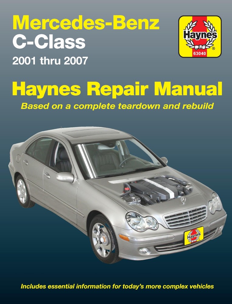 Mercedes-Benz C-Class 2001 thru 2007 Haynes Repair Manual (Automotive Repair…