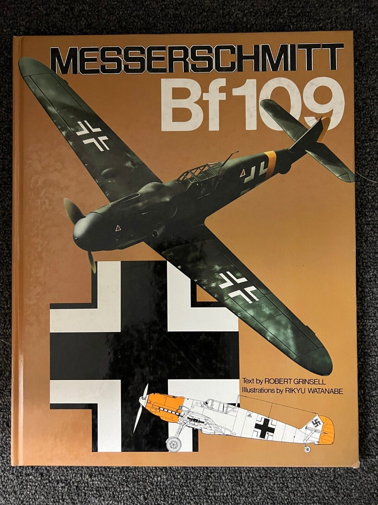 Messerschmitt Bf 109 by Robert Grinsell with folded Pages
