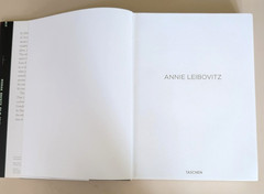 Annie Leibovitz 2022 Taschen English Edition Oversized Hardcover in Slipcase
