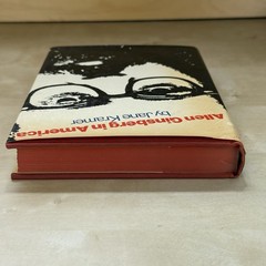 Allen Ginsberg in America by Jane Kramer Hardcover DJ 1969 1st Printing