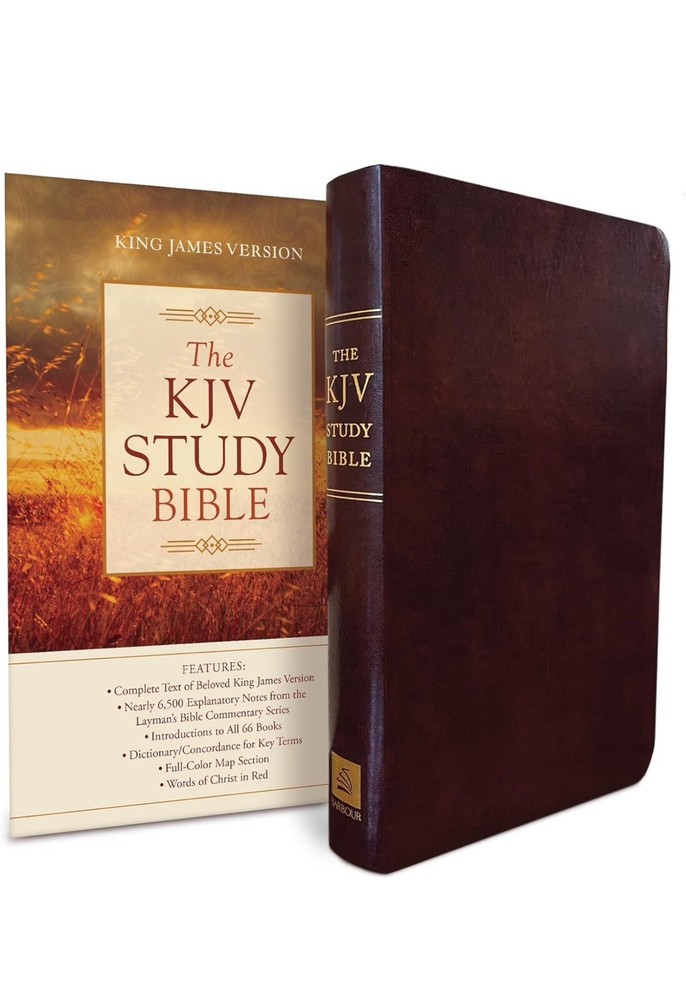 The KJV Study Bible -Bonded Leather-King James Bible