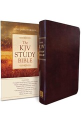 The KJV Study Bible -Bonded Leather-King James Bible