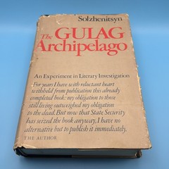 The Gulag Archipelago by Aleksandr Solzhenitsyn – 1974 – 1st Edition – HC/DJ