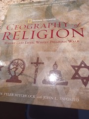 Geography of RELIGION Where G-D Lives Where Pilgrims Walk Hardcover 416 Pages