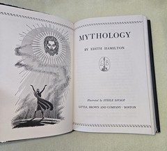Mythology by: Edith Hamilton (1942, Hardcover) Book is in ☆GUC☆ See Photos