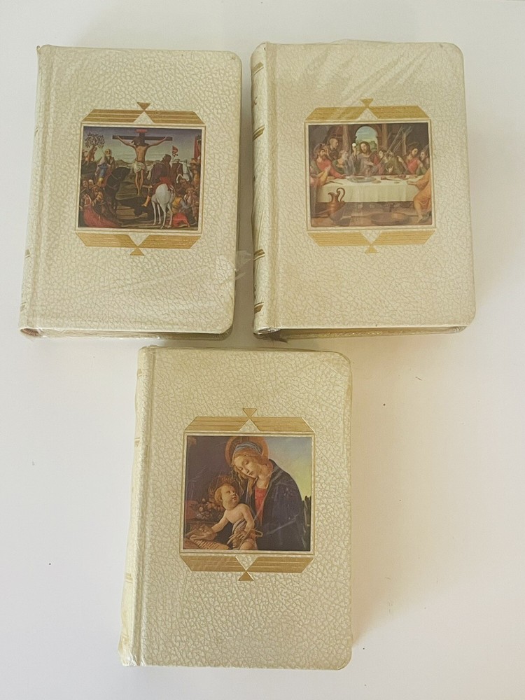Library of Catholic Devotion – Set of 3 – Prayer Book, Missal & Life Of Christ