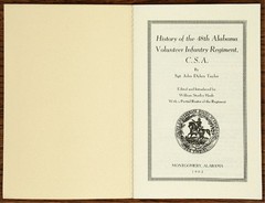 History of the 48th Alabama Volunteer Infantry Regiment, CSA +Roster Civil War
