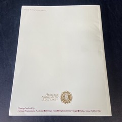 The Heritage Numismatic Coin Galleries AUCTION CATALOG – 175 Pages February 1994