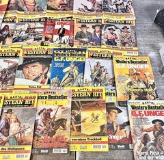 30 BASTEI G.F. Unger Western Pulp Fiction German Booklets Books 1980s