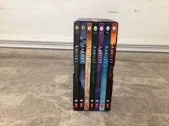 Amulet Box Set Books 1-7 Kazu Kibuishi Collection Graphix Scholastic