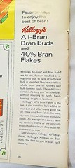 VINTAGE 1971 KELLOGG’S ALL-BRAN BRAN BUDS/ FLAKES COUPON $0.07 CENTS AND AD PAGE