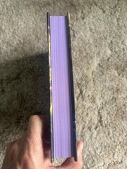 The Spellshop Sarah Beth Durst Hardcover Purple Sprayed Edges Cozy Fantasy